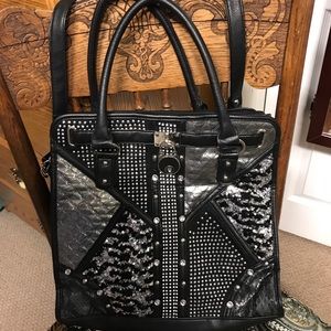 Black purse